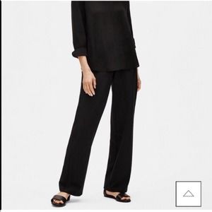 Eileen Fisher Black Lightweight Pants